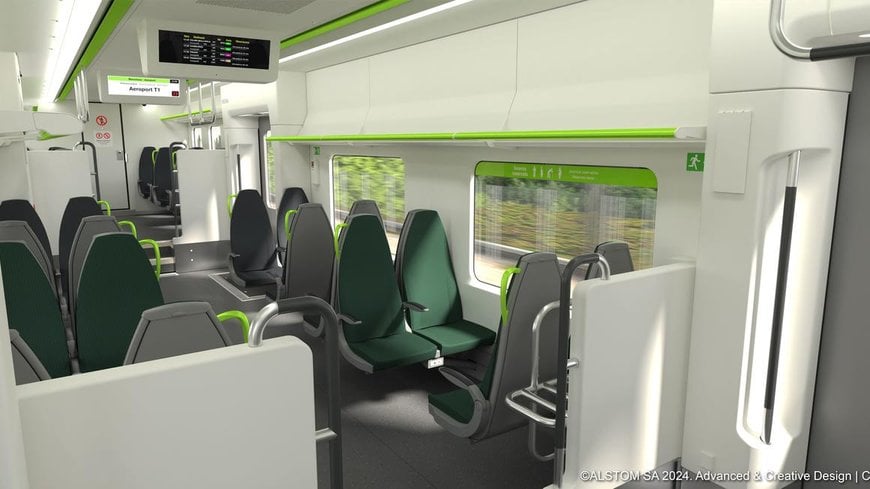 Alstom unveils the design of the new Coradia Stream train for FGC for the Barcelona airport connection